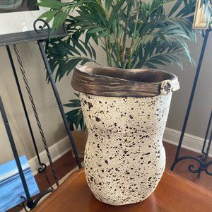 Vase - New Orleans Style with "Fleur de Lis"